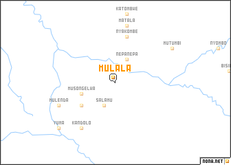 map of Mulala