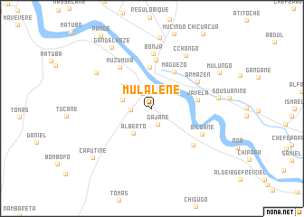 map of Mulalene