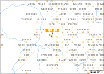 map of Mulalo
