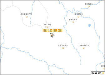 map of Mulamba II
