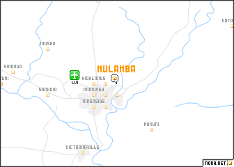 map of Mulamba