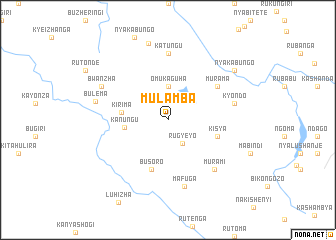 map of Mulamba