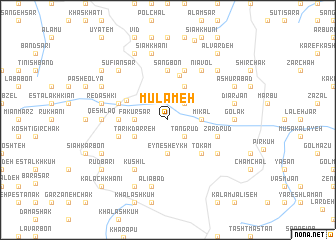 map of Mūlameh