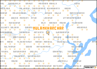 map of Mulāmkhār Char