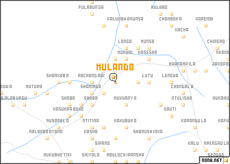 map of Mulando