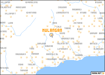 map of Mulangan