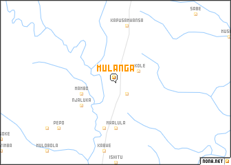 map of Mulanga