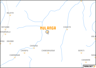 map of Mulanga