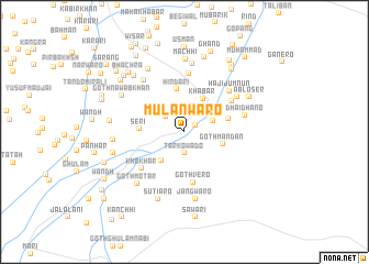 map of Mulanwāro