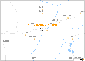 map of Mulanza Primeiro