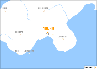 map of Mulan