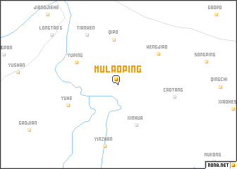 map of Mulaoping