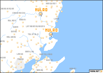 map of Mulao