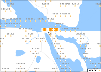 map of Mulapani