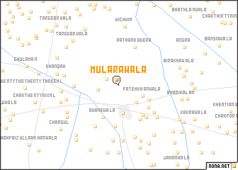 map of Mulārāwāla