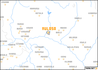 map of Mulasa