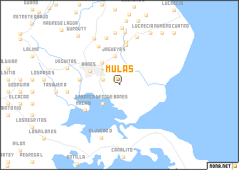 map of Mulas