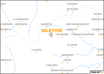 map of Mulatitos