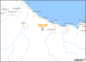 map of Mulat