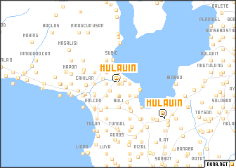 map of Mulauin