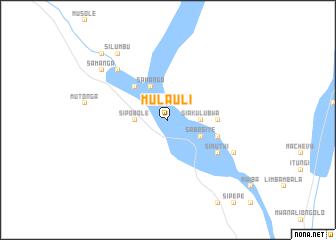 map of Mulauli