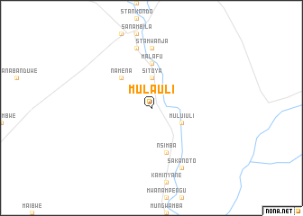 map of Mulauli