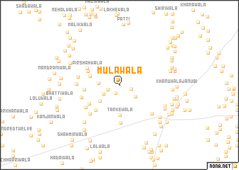 map of Mūlāwāla