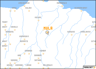 map of Mula