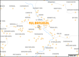 map of Mulbanga-gol