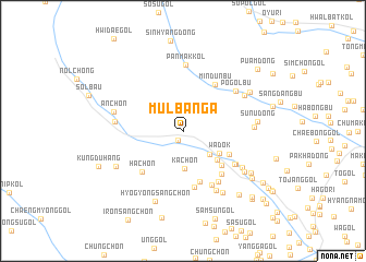 map of Mulbanga