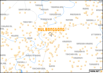 map of Mulbang-dong