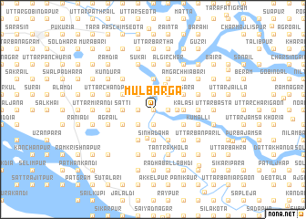 map of Mulbarga