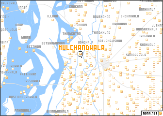 map of Mūlchandwāla