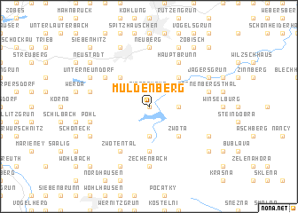 map of Muldenberg