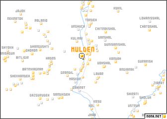 map of Mūlden