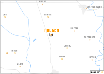 map of Muldon