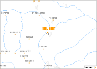 map of Muleba