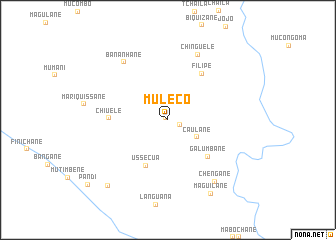 map of Muleco