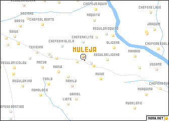 map of Muleja