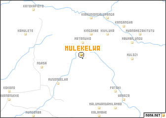 map of Mulekelwa