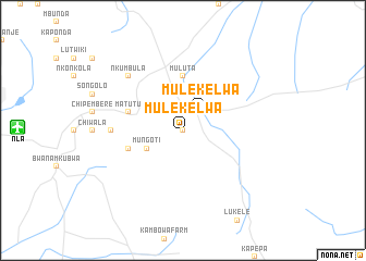 map of Mulekelwa