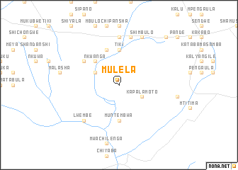 map of Mulela