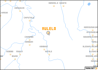map of Mulela