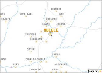 map of Mulele