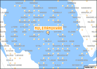 map of Mulena Mukwae