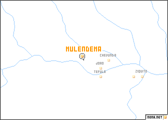 map of Mulendema