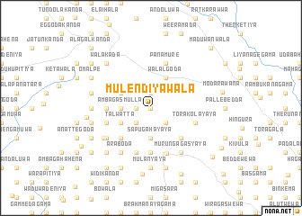 map of Mulendiyawala