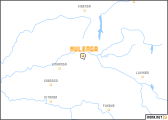 map of Mulenga