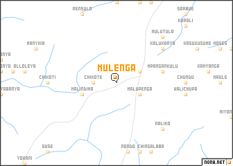 map of Mulenga