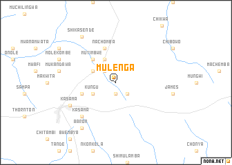 map of Mulenga